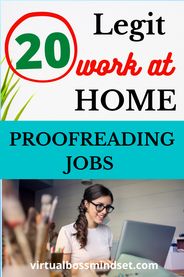 proofreading jobs 