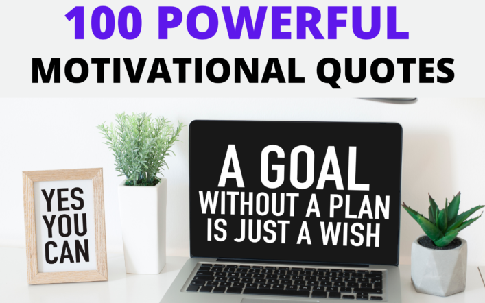 100 Powerful Motivational Quotes for Inspiration today