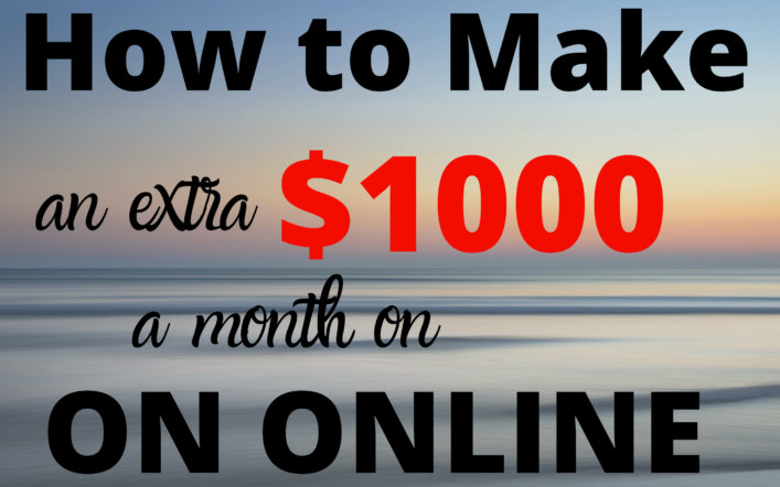 Make an extra $1000 a month: How I Made $1420 in my side business online