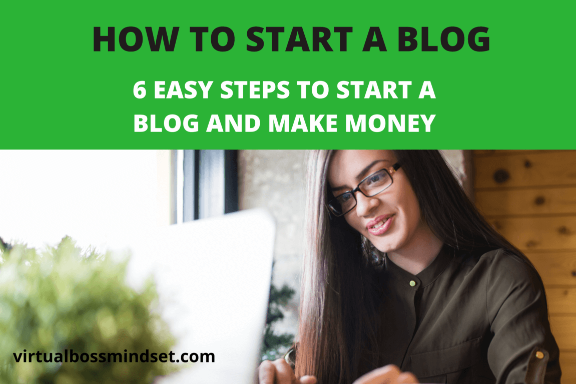 How to Start a Blog Quick and Easy in 6 Steps!