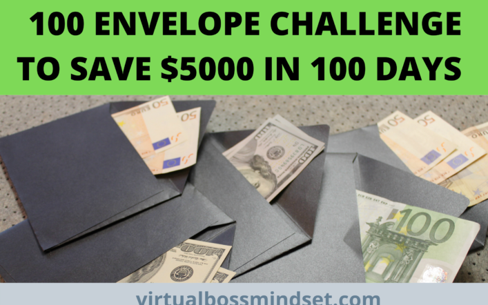 How to Do the 100 Envelope Challenge and Save $5000 in 100 days